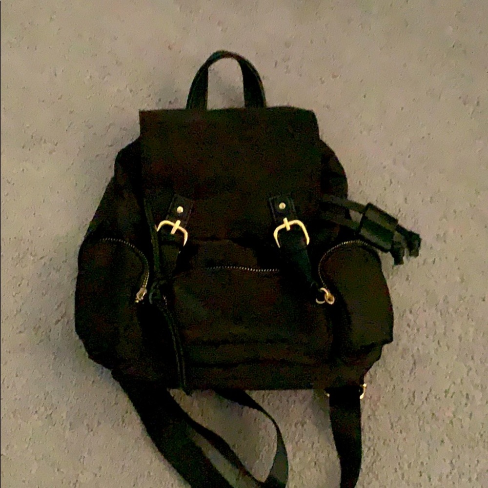 Forever 21 mini black backpack